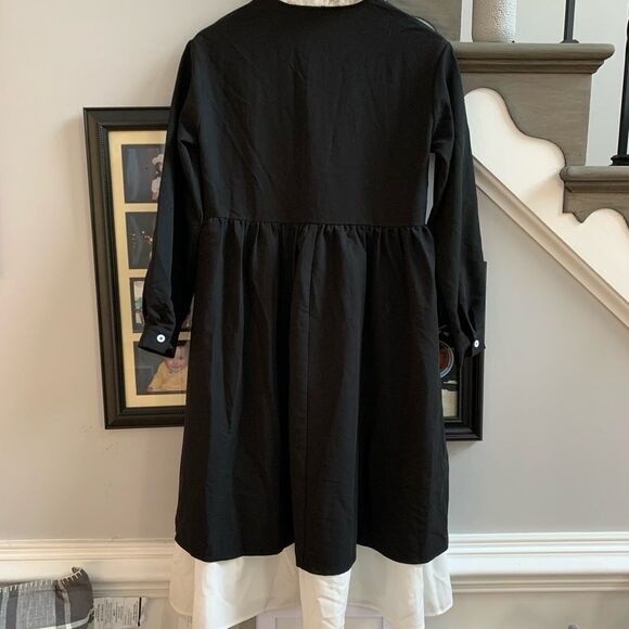 Gothic Doll Wednesday Adams Lxnan Studios Dress sz S ( generous) Net - Picture 1 of 5